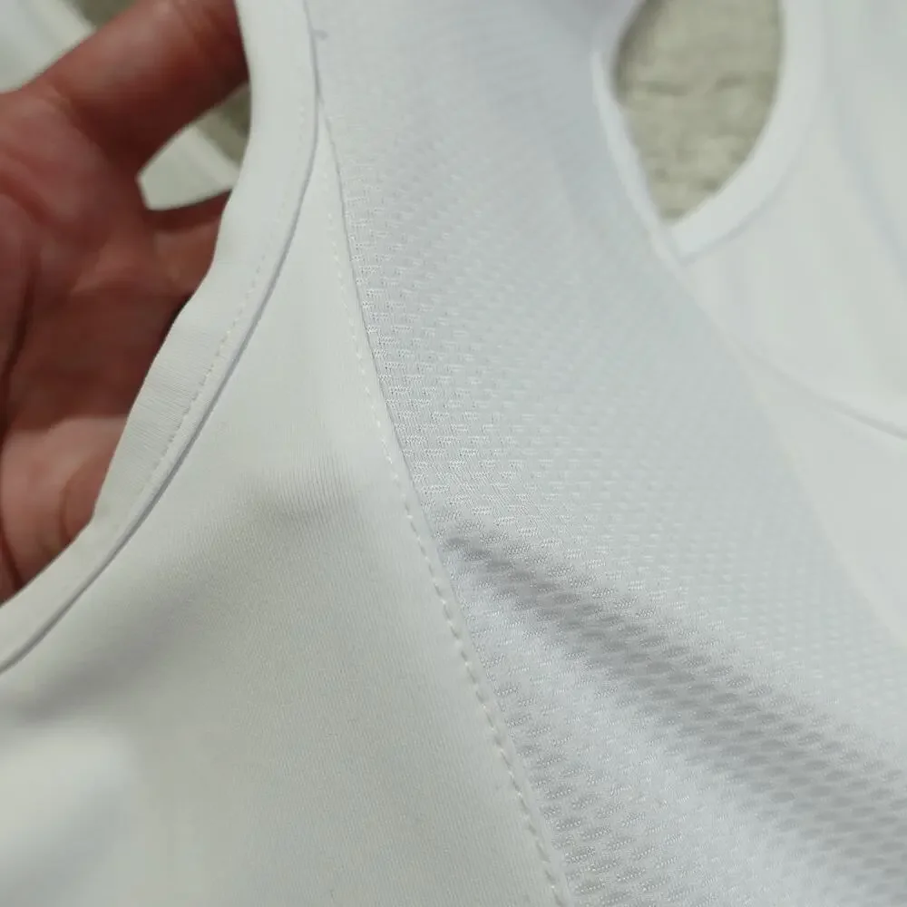 NWT Prince Womens Tennis Pickleball Match Dress with Racerback Pure White Size L - Picture 7 of 7